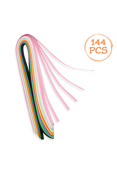 Zumzeria Set de benzi de hârtie colorate pentru creații de quilling 160g/mp -...