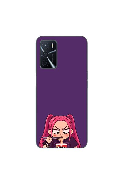 OEM Husa compatibila cu Oppo A16 Silicon Gel Tpu Model KPop Demon Hunters Mir...