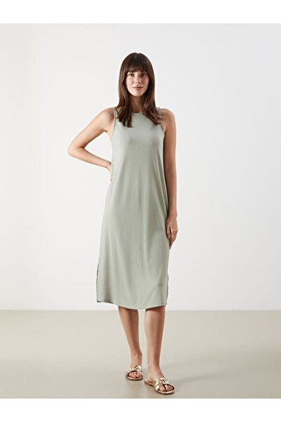 LC Waikiki Rmz Gi̇yi̇m Farkiyla Zero Roba Collar Dress