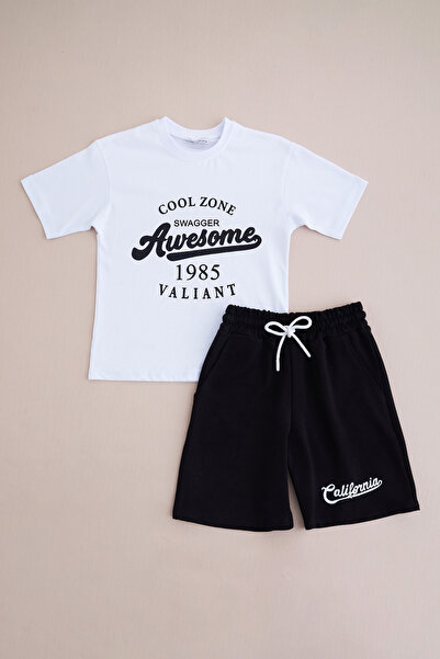 Fulla Moda Awesome Printed Boys' 2-Piece Set