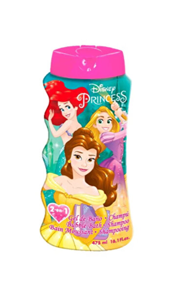 Disney Gel de dus si sampon 2 in 1, Princess, 475 ml