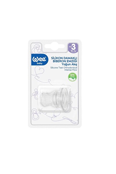 Wee Baby Tetina silicon rotunda nr. 1, 1 bucata, cod 866