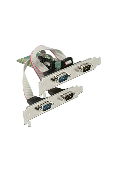 DELOCK Controler PCIe 2.0 x1 - 4x RS-232 (89557)