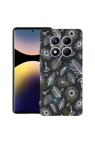 bestcase Husă TPU Ultra Subțire pentru Xiaomi Redmi Note 15 Pro 4G, Flori, 31...