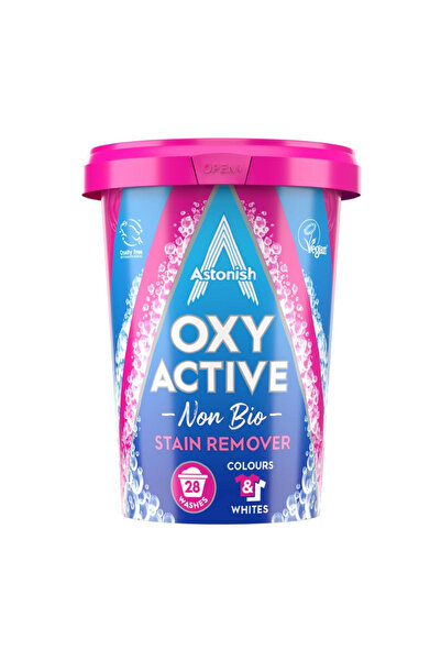 Astonish Oxy Active Stain Removal & Disinfection Powder Colored and White Clo...