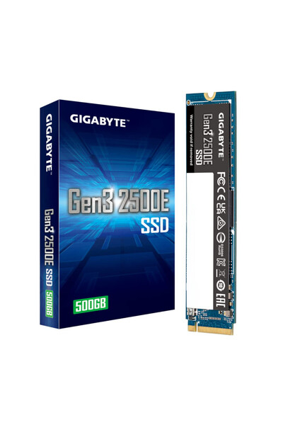 Gigabyte Gen3 2500E - SSD - 500 GB - PCIe 3.0 x4 (NVMe)
