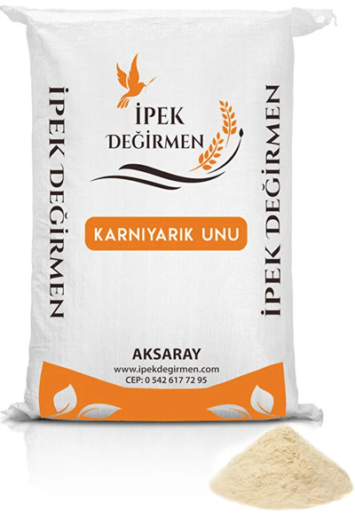 İpek Değirmen Glutensiz Karnıyarık Otu Kabuğu Unu Karnıyarık Tozu Psyllium 1 KG
