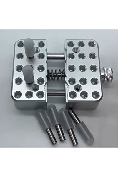 Choice Silver 1Pc Universal Mini Drill Press Vise Clamp Table Bench Vise, for...