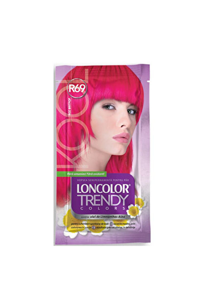 Loncolor Trendy Colors R69 Britpop Pink Semi-Permanent Hair Dye Without Ammon...