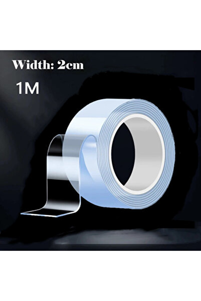 Choice 1PC 2cmX1M Versatile Reusable Double-Sided Waterproof Adhesive Tape - ...