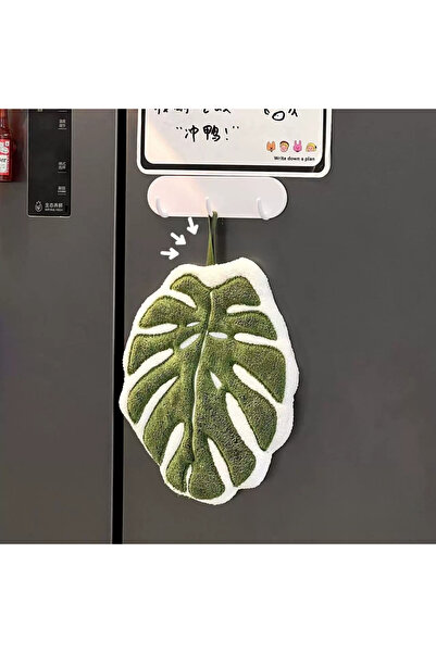 Choice1 as show WHITE Leaf Hand Towel Absorbent Kitchen Towel Soft Towel Bath...