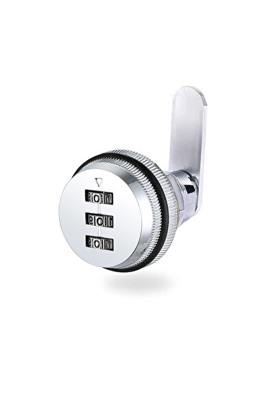 Choice6 Silver-20mm-1PCS Combination Cabinet Cam Lock, Password Coded Lock, C...