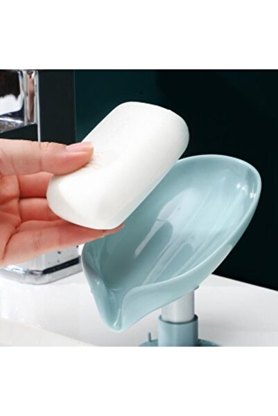 Choice black and green 1pcs Soap Box Creative Draining Soap Storage Rack Punc...