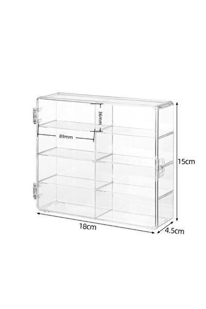 Choice Transparent M-1Pcs Car Model Dust-Proof Display Stand Transparent Toy ...