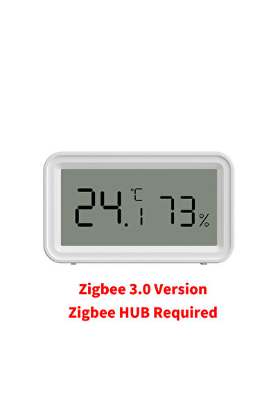 Choice مستشعر درجة الحرارة والرطوبة Zigbee 3.0 يتطلب محور Zigbee للعمل مع Hom...