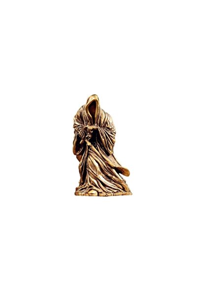 Choice1 A1 1/2pcs Retro Brass Death Statue Black Robe Action Figures Miniatur...