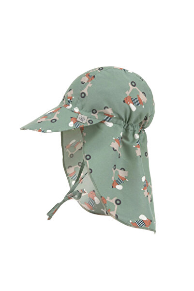 Lassig Flap Hat UV Korumalı Uzun Şapka Scooter Dog Green