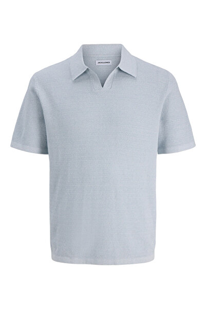 Jack & Jones JJEGEORGE TRİKO SPLIT NECK SS SN