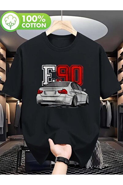 bolivia's تي شيرت رجالي E90 M3 E87 كوبيه بتصميم كلاسيكي لعشاق السيارات، مريح ...