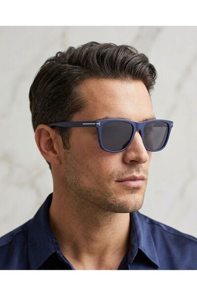 RC RAY CARTER Ray Carter Titanium Blue Sunglasses