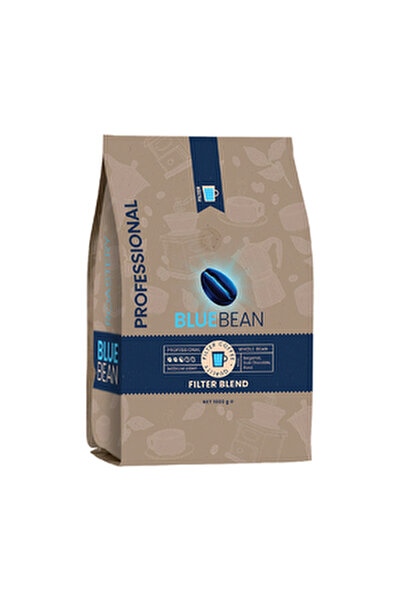 BLUE BEAN Professional Filter Blend Çekirdek Filtre Kahve 1 kg