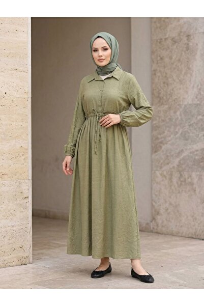 Naknaku Beli Tunnel Dress-Khaki