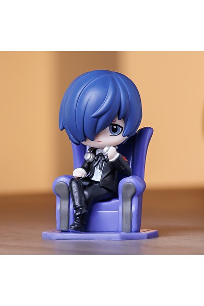 Choice DEEP BLUE PERSONA Q Amamiya Ren Yuuki Makoto Yu Narukami Model Statue ...