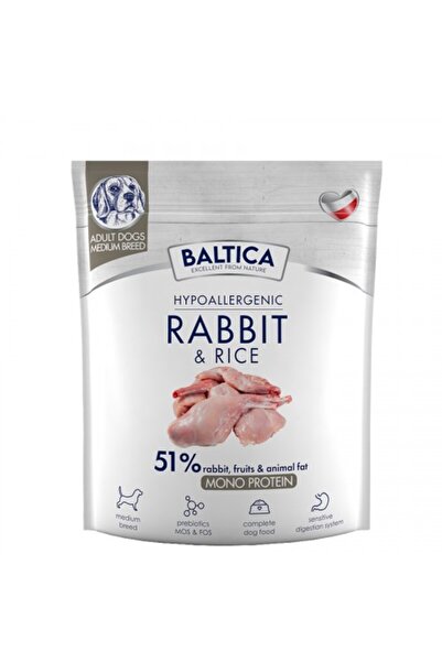 Baltica NUTRACEUTIC Hipoalergenic Iepure și Orez M 1kg