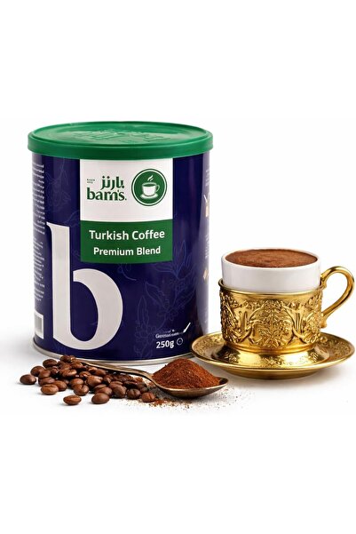 Barns Barn's Turkish Coffee Special Blend - Medium Dark Roasted Ground Coffee...