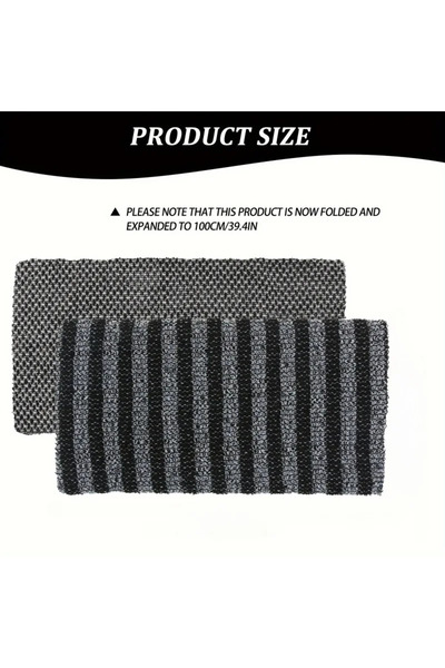 Choice Black 2Pcs 2Pcs Exfoliating Bath Scrub Towel with Ergonomic Handle for...