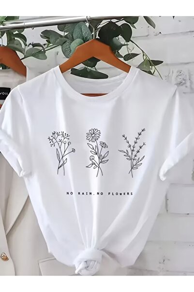 puolikuu Tricou unisex cu croială confortabilă, cu panglică și imprimeu dublu