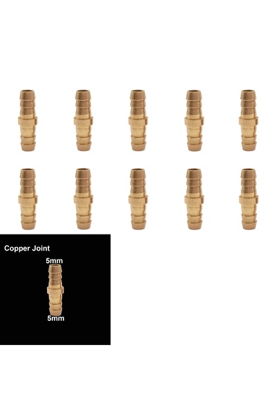 Choice20 10x Copper 5x5 3/5/10pcs Dental Unit Plastic Straight Copper Triple ...