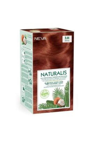 Naturalis Vegan Hair Dye Without Ammonia - Naturalis, shade 8.44 Red Copper, ...