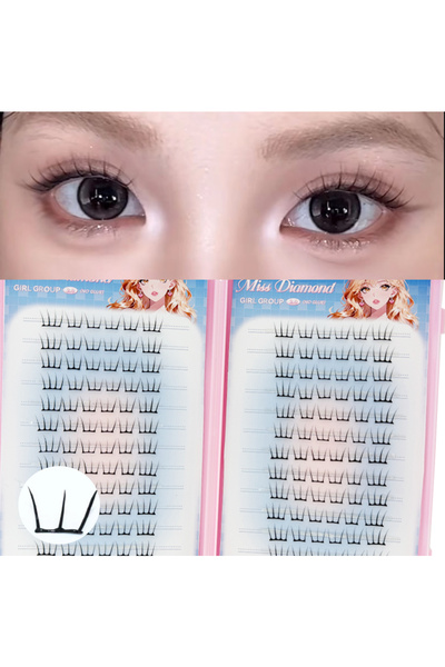 Choice A Fairy Eyelashes Thin Flake Eyelash Book For Idol Girls Korean Style ...