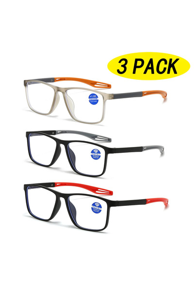 choice2 +150 3PACK-1 3 Pack New fashionable reading glasses for middle-aged a...