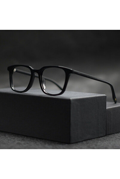 Choice Black New Men Woman Anti Blue Light Glasses Retro Square Frame Glasses...