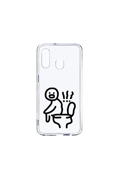 bestcase Διαφανής Θήκη Σιλικόνης 2MM, Συμβατή με Samsung Galaxy A40, Σχέδιο Κ...