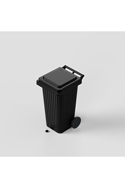 Wave Bin WAVE Eurobin with Black outlet 120L AETA Black Bin