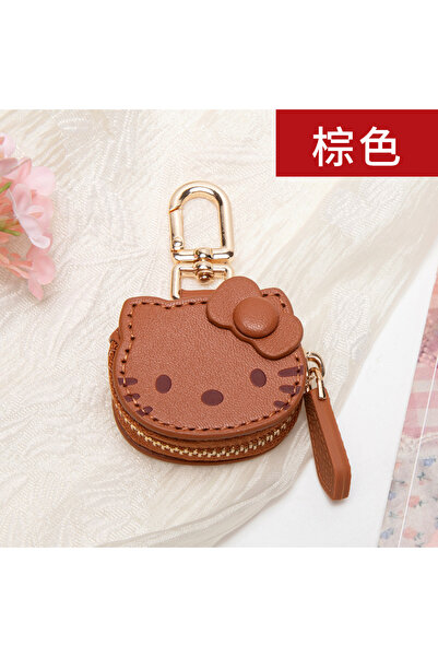 Choice3 a Hello Kitty Key Chain Cartoon Personalized Creative Leather Bag Key...