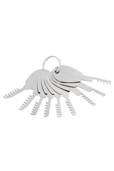Choice A Manual Comb Teeth Tool Stainless Steel Comb Picks 1 String Flexible ...
