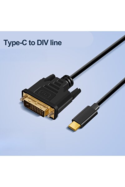 Choice1 كابل USB-C إلى DVI بدقة 1080 بكسل، محول USB C إلى VGA، كابل محول من ا...