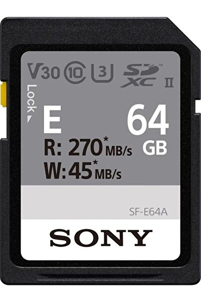 Sony Seria SDXC E 64GB UHS-II Clasa 10 U3 V30