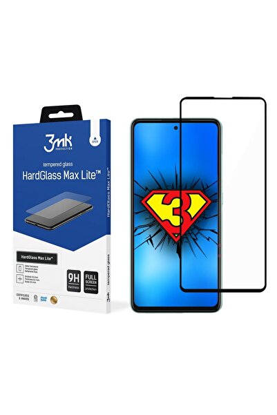 3MK HardGlass Max Lite Full Screen Samsung Galaxy A52 4G/5G / Galaxy A52s 5G ...