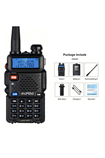Choice9 جهاز اتصال لاسلكي باوفينج UV-5R قياسي، ثنائي النطاق، بعيد المدى، يدعم...