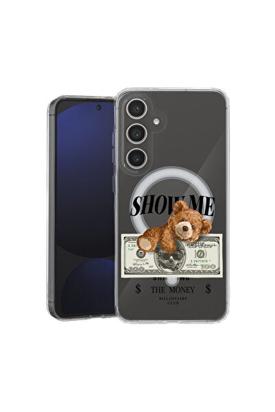 bestcase Husă pentru Samsung Galaxy A56 cu design Ursuleț de pluș „Show Me Th...
