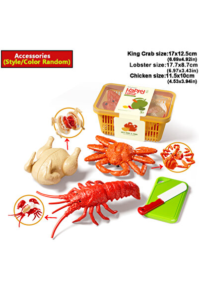 Choice4 مجموعة ألعاب مطبخ الأطفال NO Fish: ألعاب تقطيع الطعام الممتعة بأشكال ...