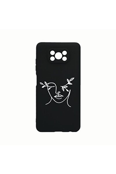 bestcase Husa Silicon, Compatibila cu Xiaomi Poco X3 Pro, Woman Abstract, Rez...