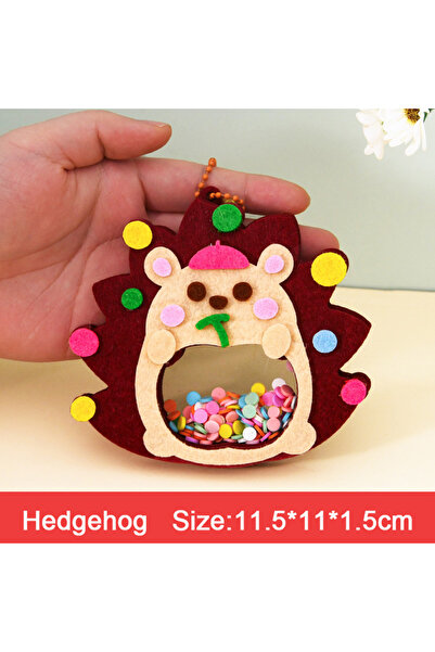 Choice1 hedgehog DIY Animal Shake Pendant Art Craft Kits for Kids Boys Girls ...