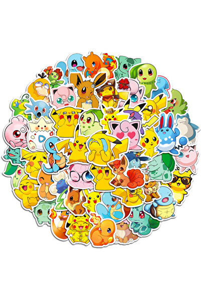 Choice 50PCS 10/30/50pcs Cute Pokemon Anime Graffiti Stickers Pikachu Jigglyp...