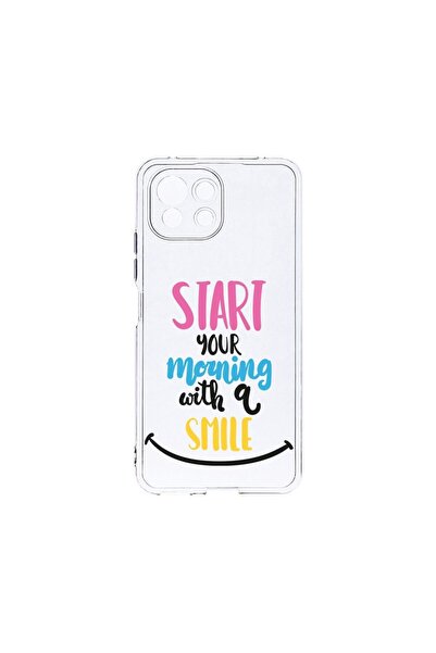 bestcase Прозрачен силиконов калъф 2ММ, съвместим с Xiaomi Mi 11 Lite, Smile ...